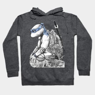 Teenage Mutant Ninja Turtles - Leonardo B&W Hoodie